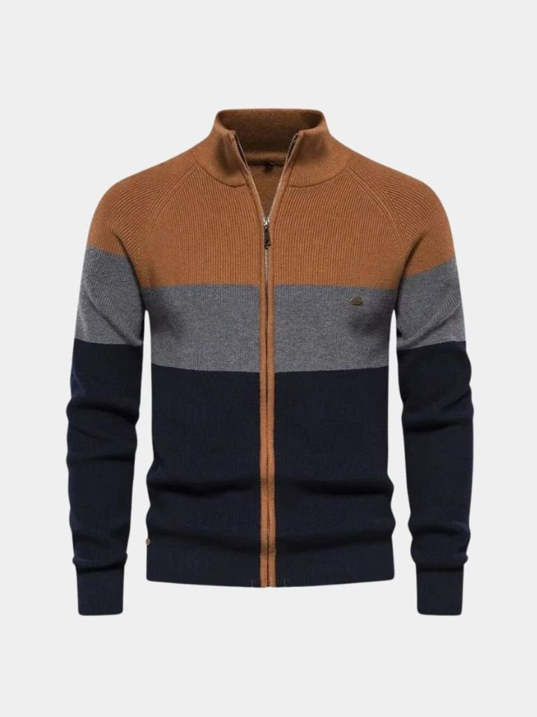 Maglione con Zip Essenziale - Viretti