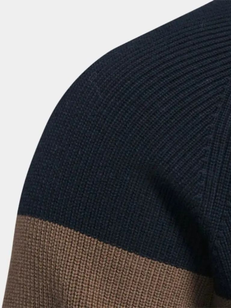 Maglione con Zip Essenziale - Viretti