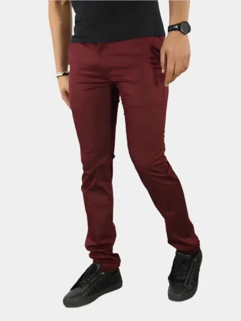 Pantaloni Slim Fit Dritti Essenziali - Viretti