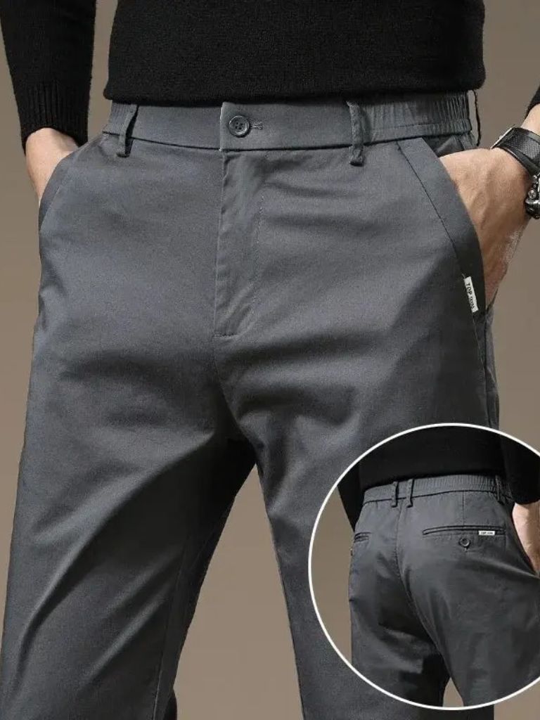 Pantaloni Dritti Essenziali - Viretti