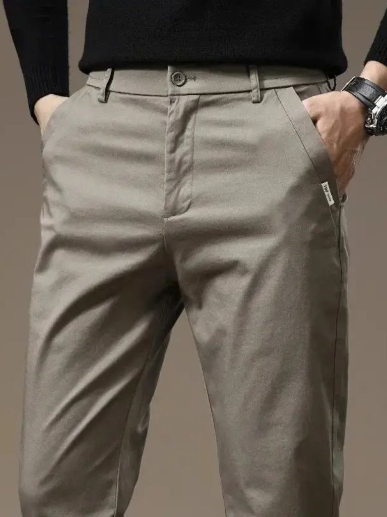 Pantaloni Dritti Essenziali - Viretti