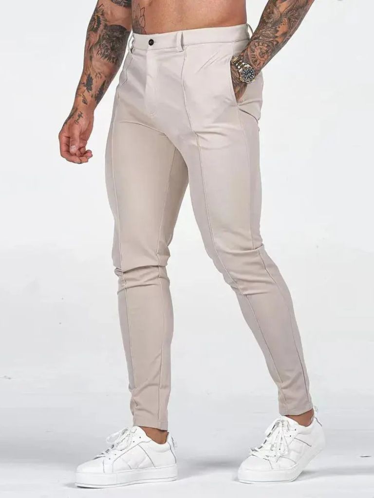 Pantaloni Skinny Elasticizzati Essenziali - Viretti