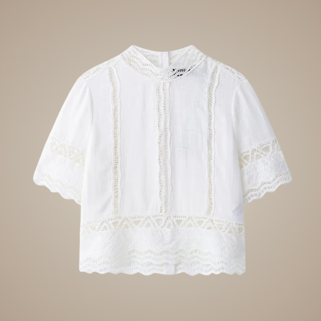 Benedetta | Completo raffinato con ricami