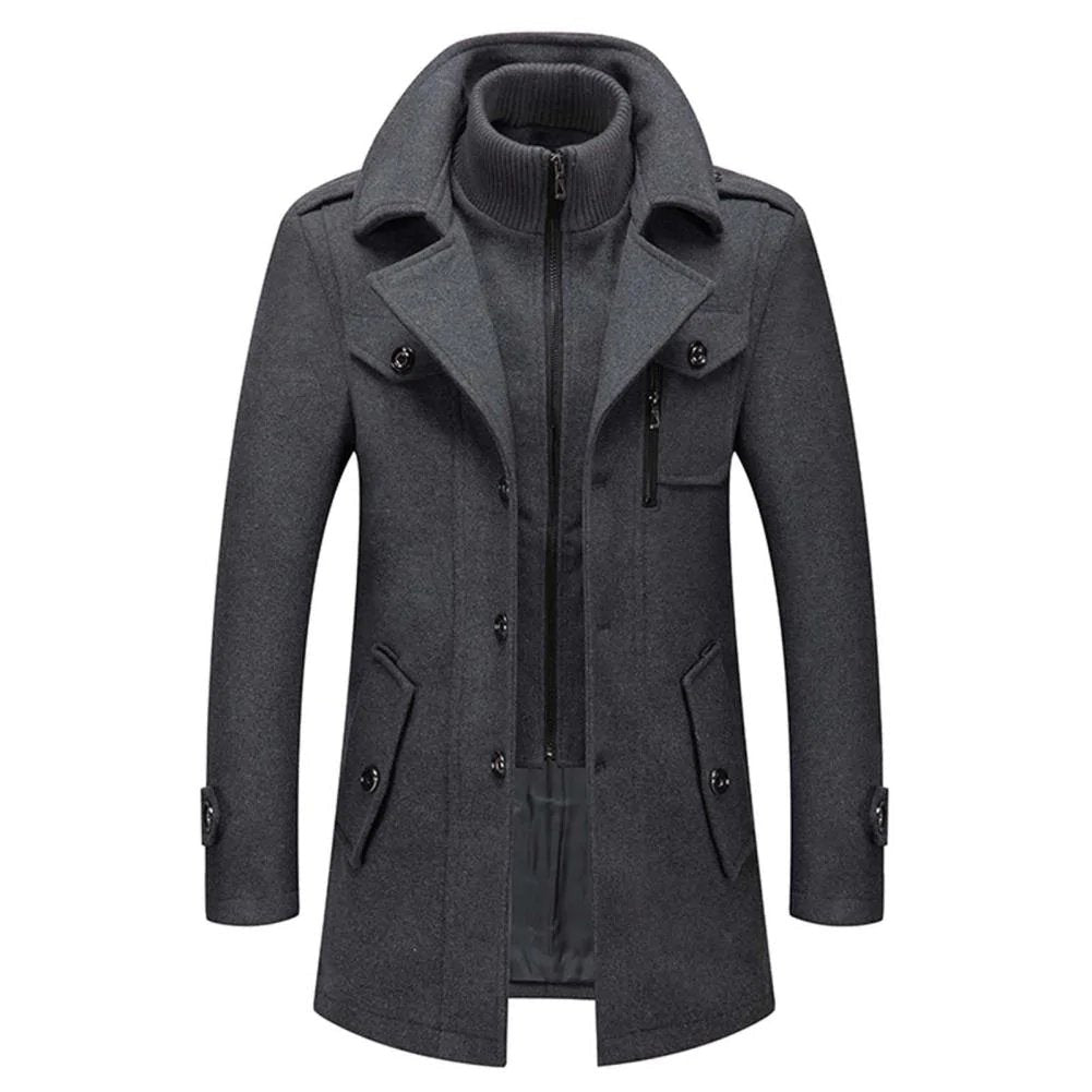Cappotto Trench Elegante per Uomo