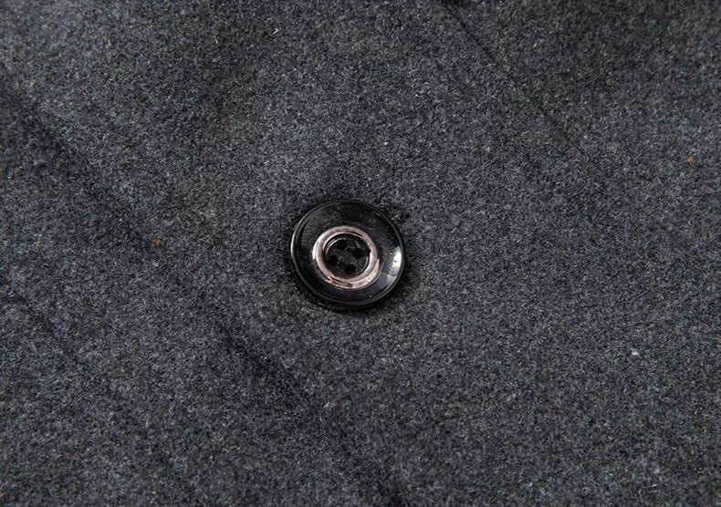 Cappotto lungo trench coat per uomo elegante