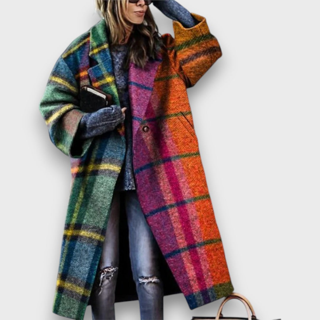 Fioren – Cappotto lungo in stile oversize