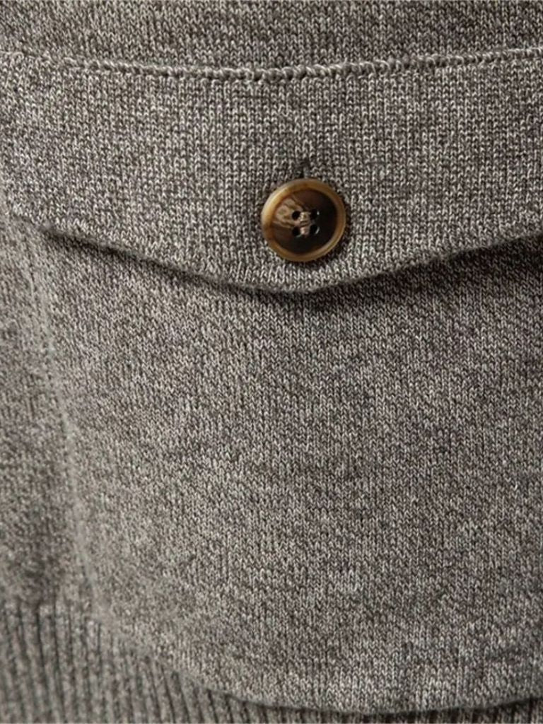 Cardigan con Collo Alto - Viretti