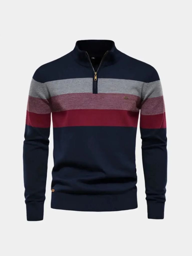 Maglione Minimalista con Collo Alto - Viretti