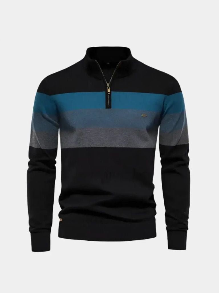 Maglione Minimalista con Collo Alto - Viretti