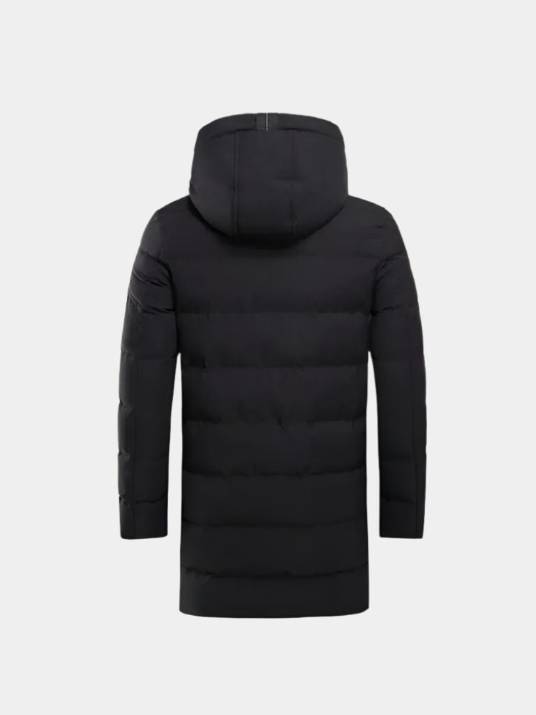 Giacca Puffer Lunga Minimalista - Viretti