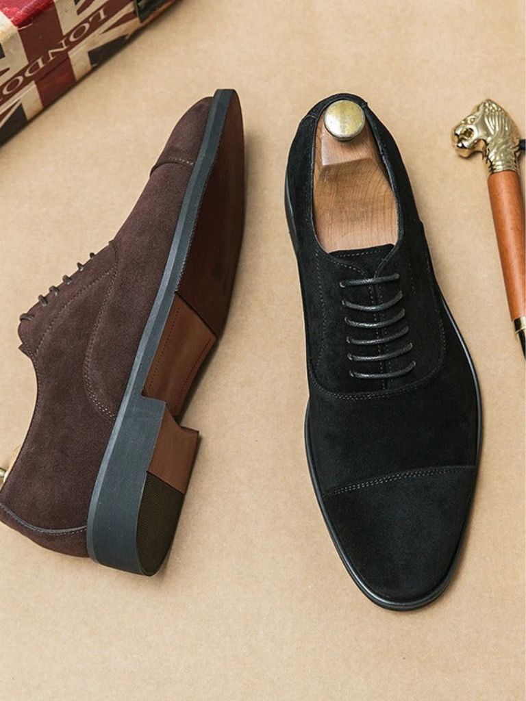 Scarpe Derby in Velluto Monarch - Viretti