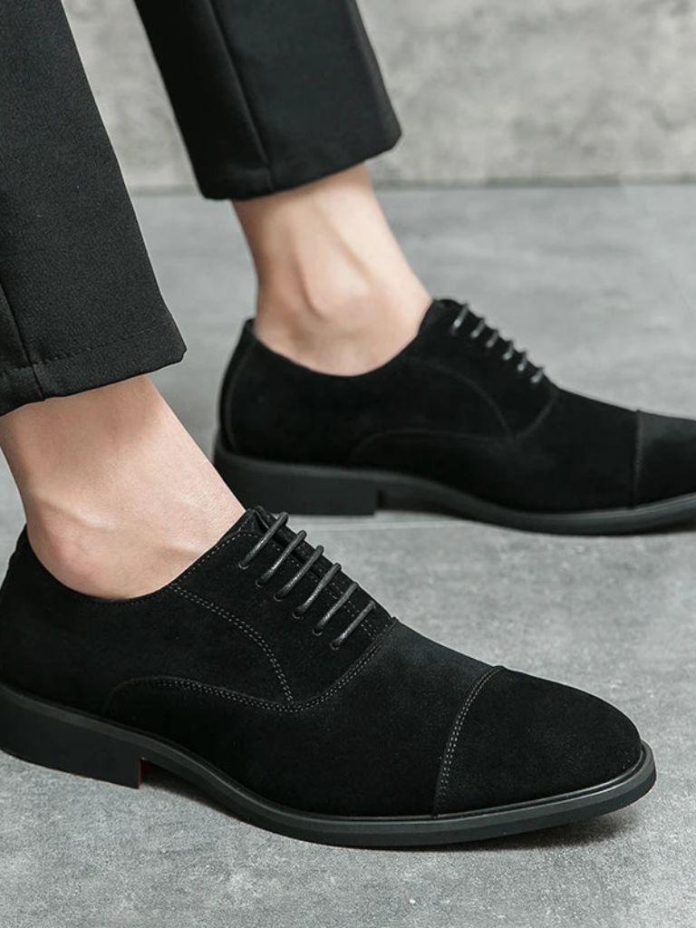 Scarpe Derby in Velluto Monarch - Viretti