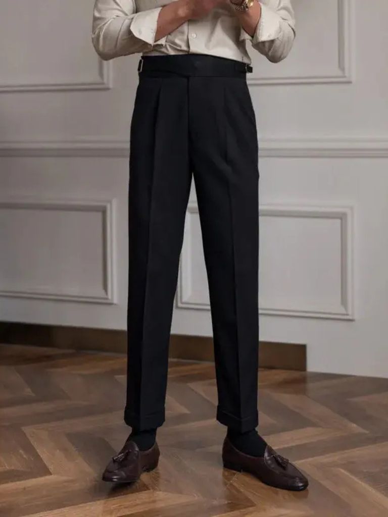 Pantaloni in Stile Vintage Britannico - Viretti