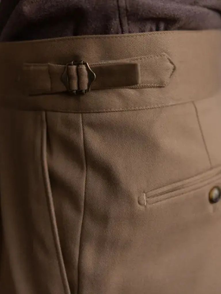 Pantaloni in Stile Vintage Britannico - Viretti