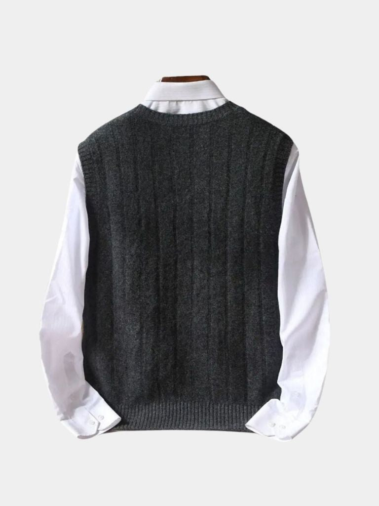 Gilet in Maglia Lana Merino - Viretti
