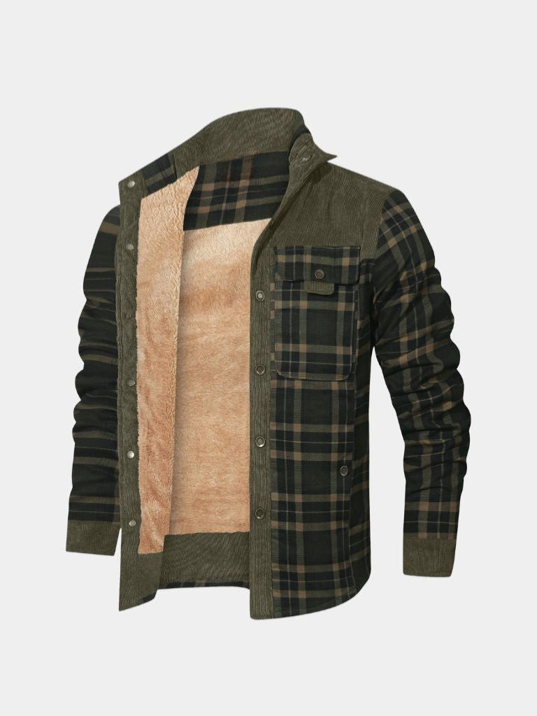 Giacca Flanella Rustica Redwood - Viretti