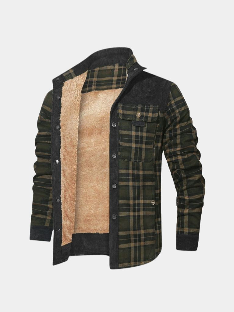 Giacca Flanella Rustica Redwood - Viretti