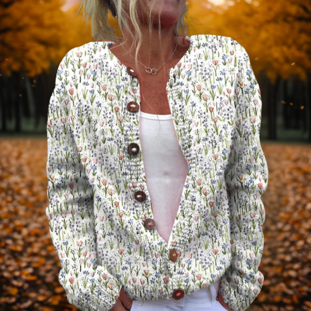 Michelle | Cardigan Lente Kunst
