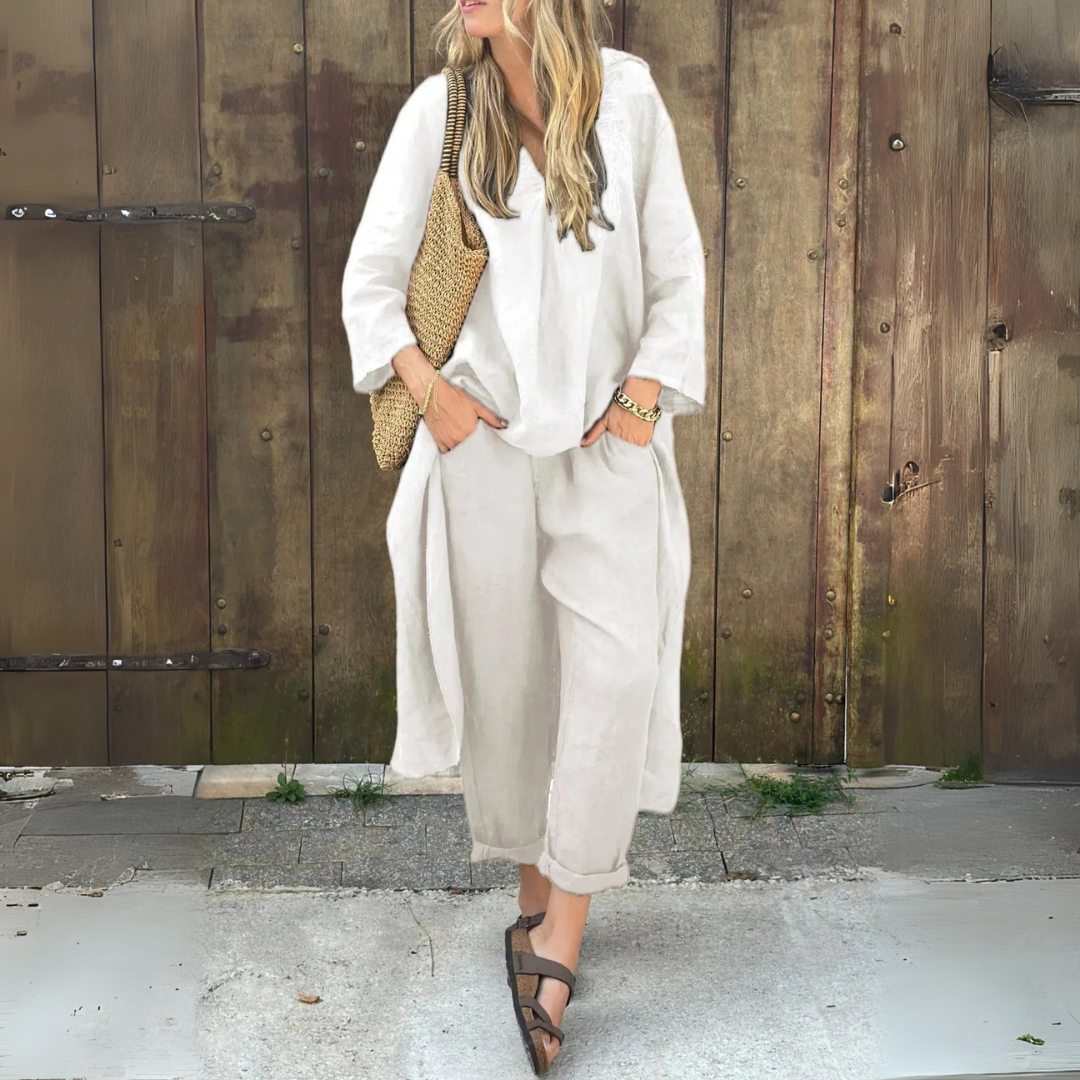 Albina | Set chic e confortevole artigianale