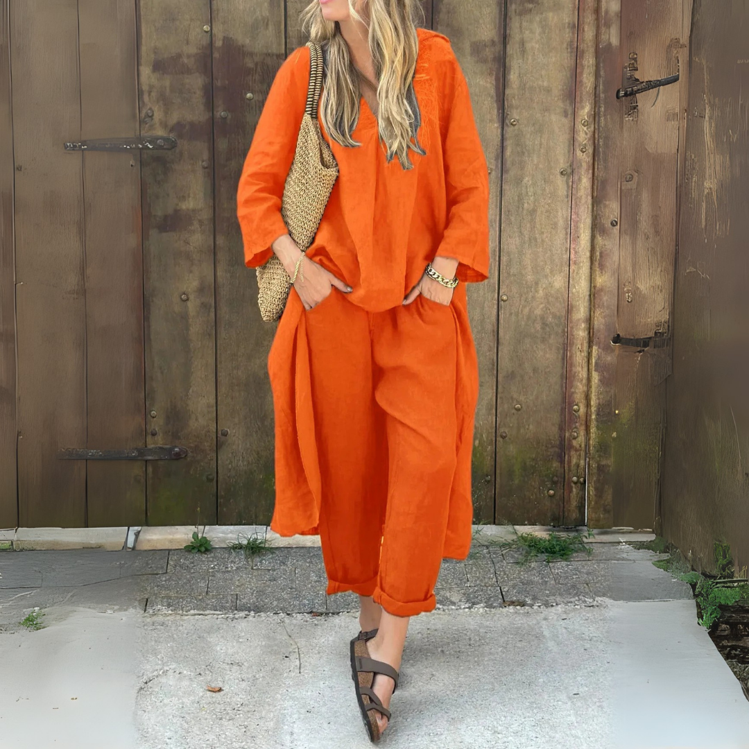 Albina | Set chic e confortevole artigianale