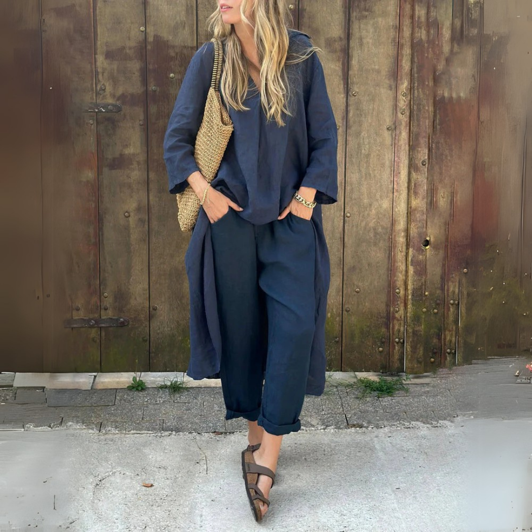 Albina | Set chic e confortevole artigianale