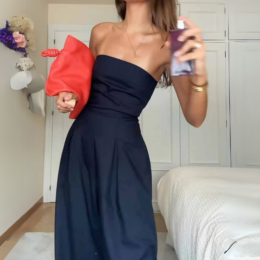 Lucia | Tuta elegante senza spalle