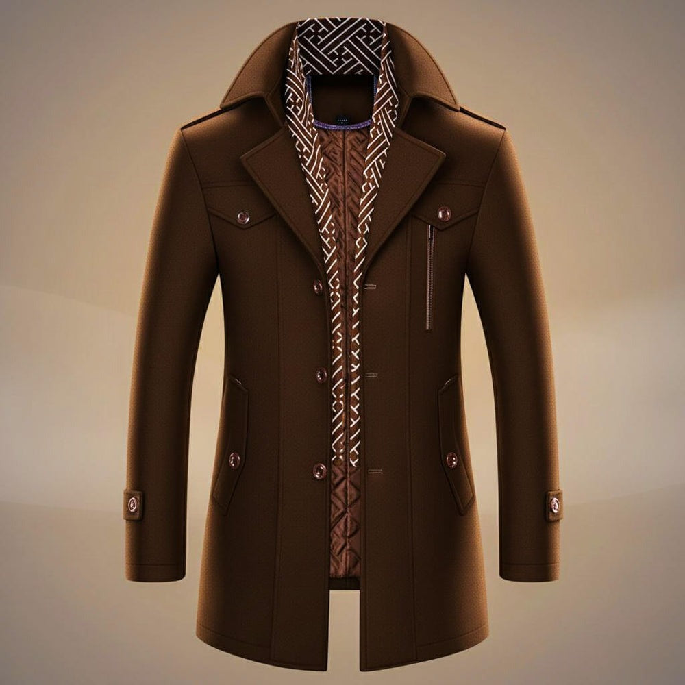 Cappotto in lana vergine