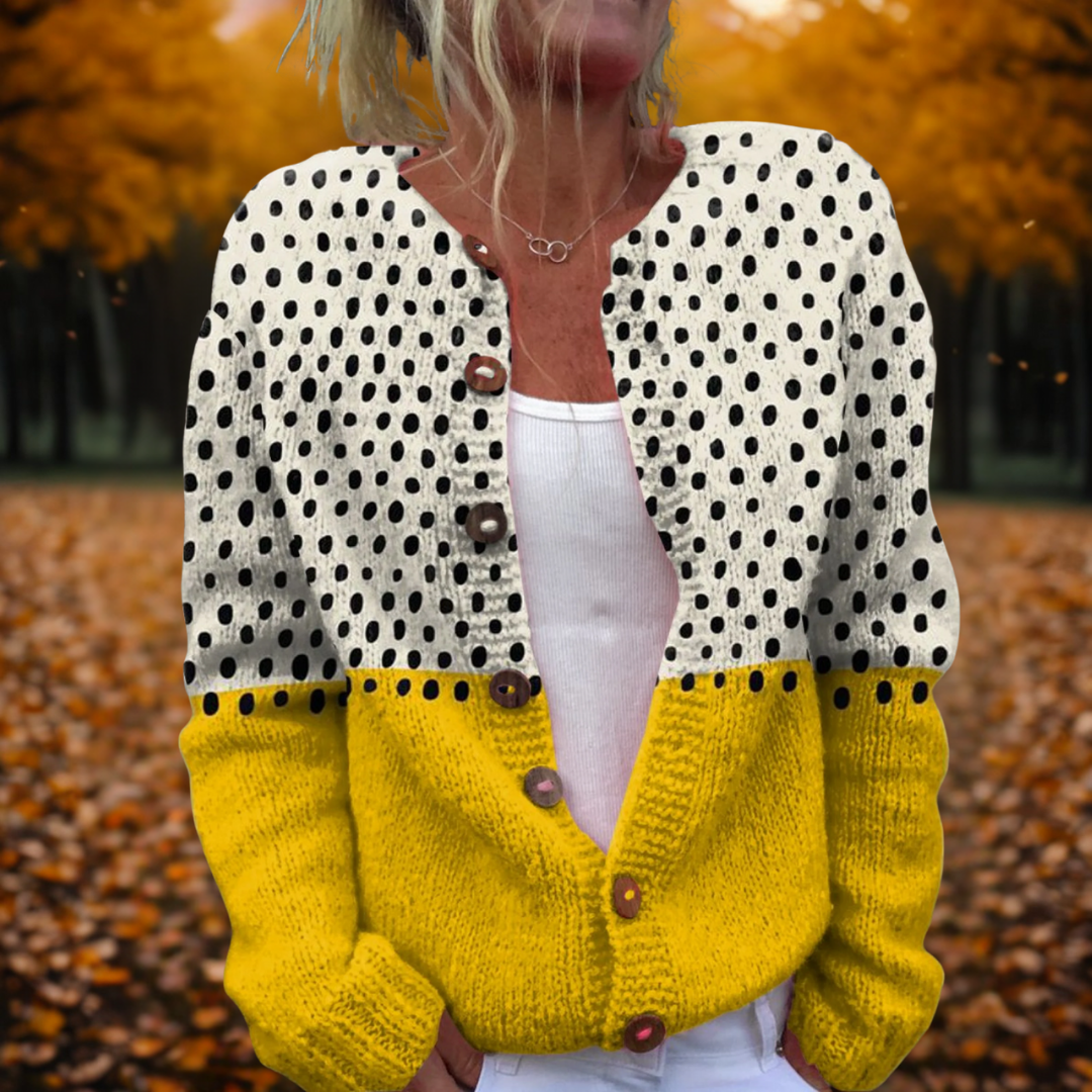 Adeline | Cardigan a Pois