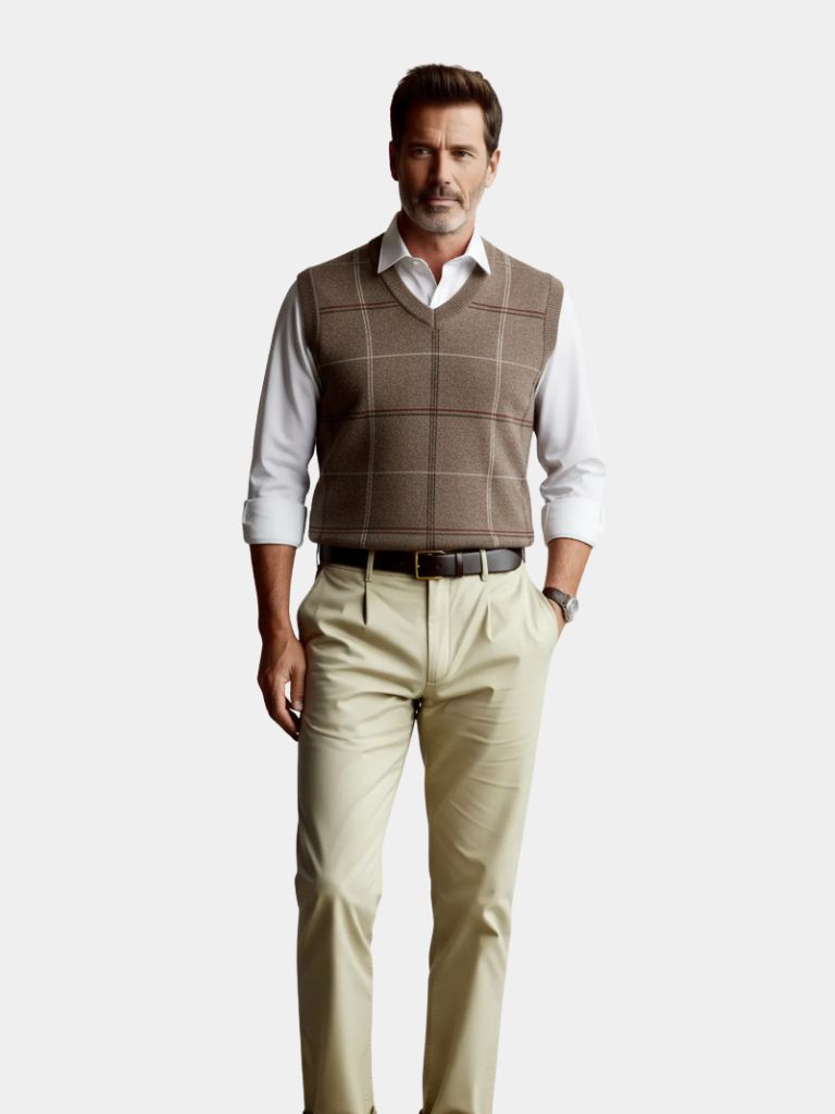 Gilet a Quadri Accademico - Viretti