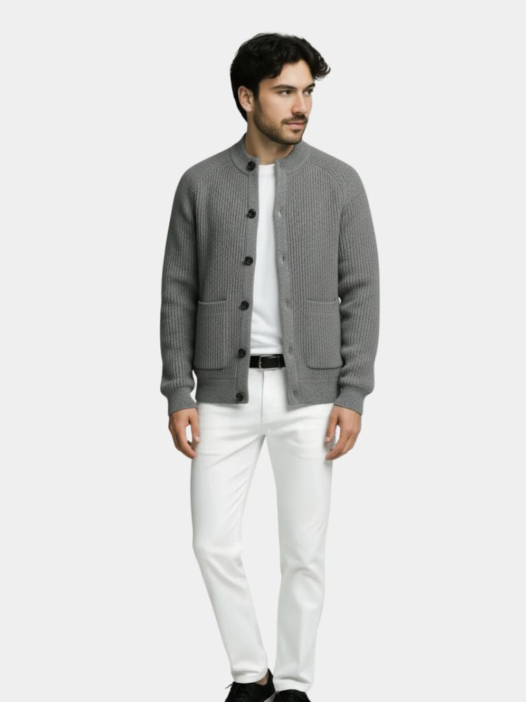 Cardigan Essenziale in Maglia - Viretti