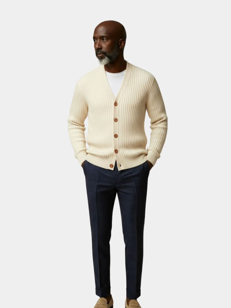 Cardigan Casual In Maglia - Viretti