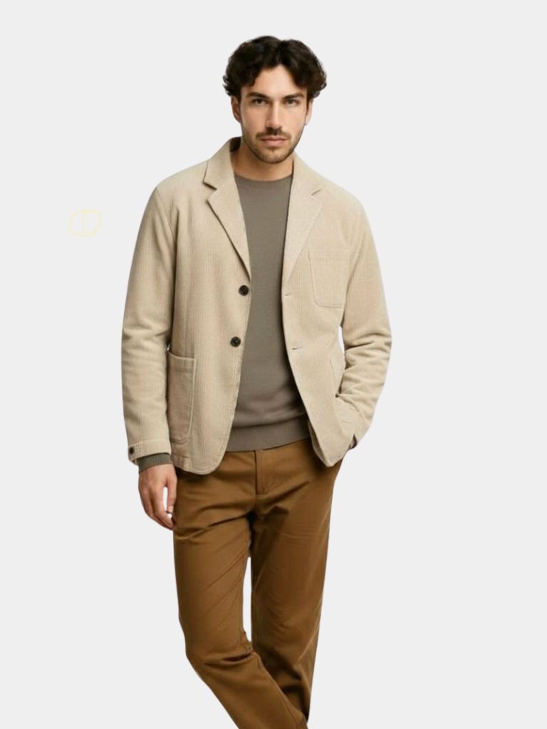 Blazer Invernale In Velluto A Coste - Viretti