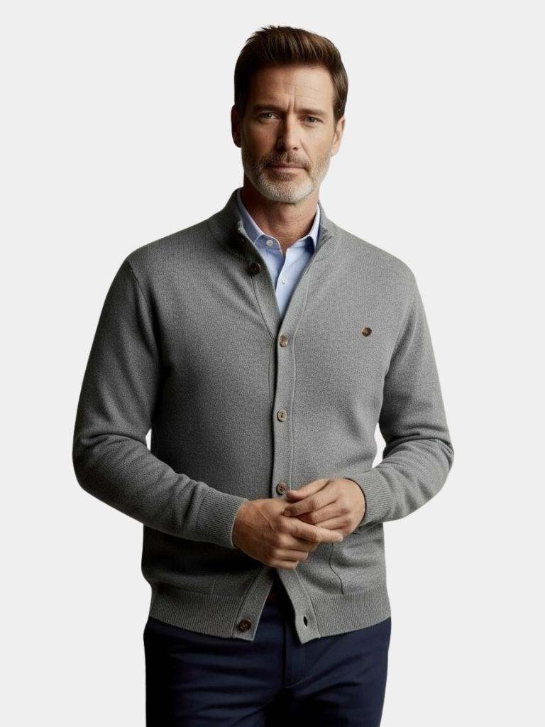 Cardigan con Collo Alto - Viretti