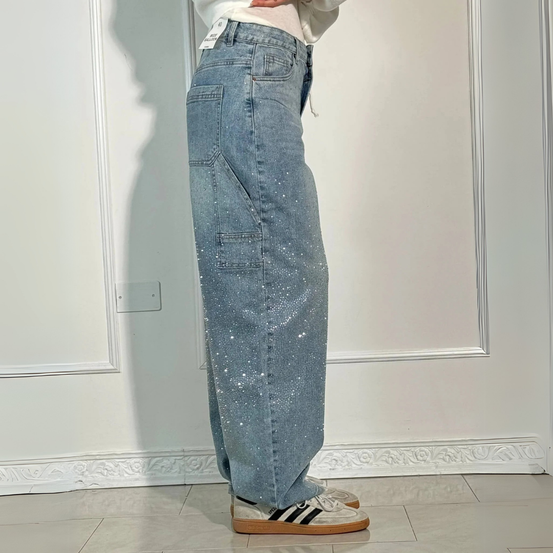 Paola | Pantaloni scintillanti