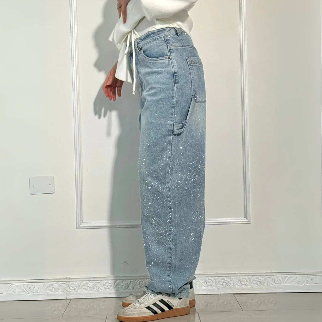 Paola | Pantaloni scintillanti