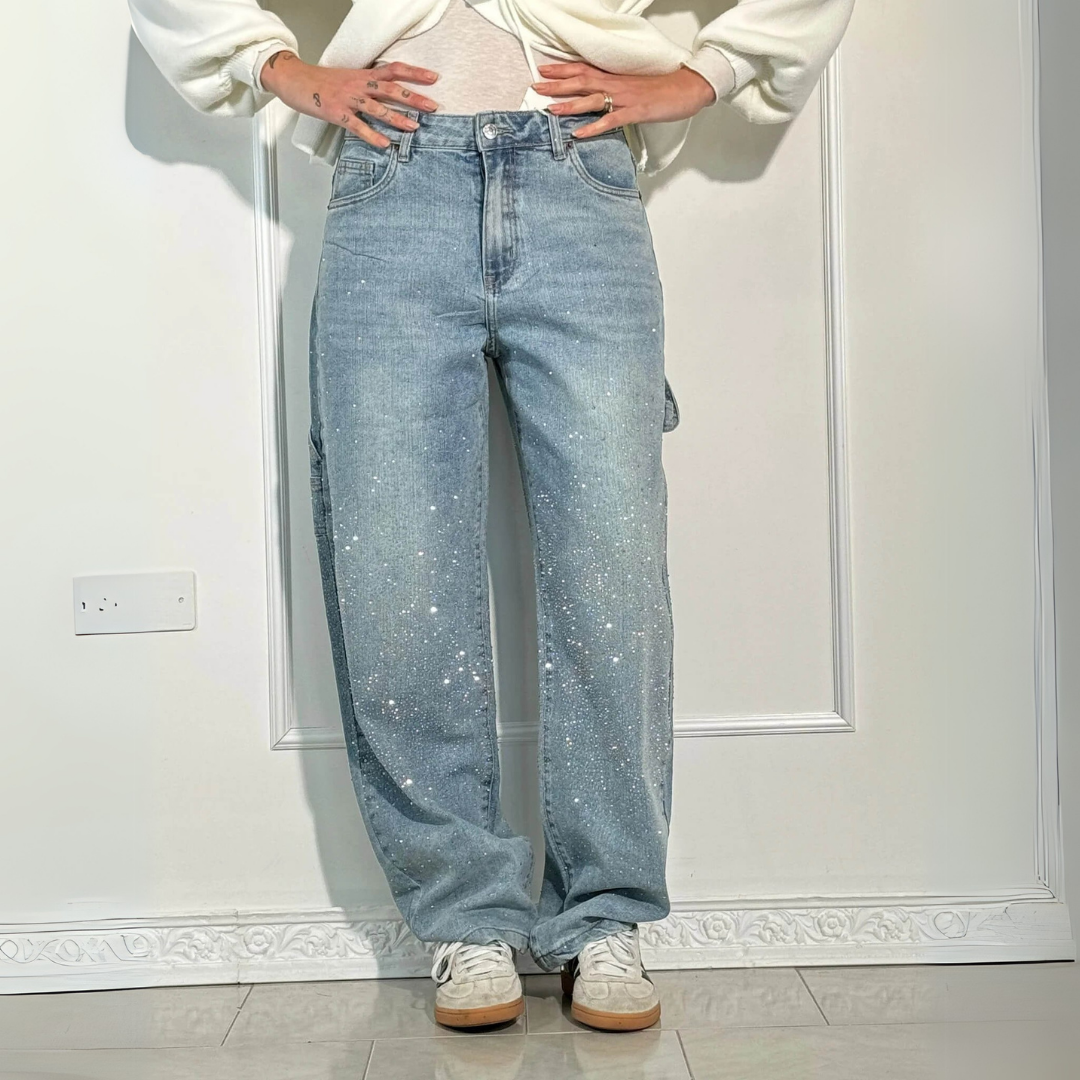 Paola | Pantaloni scintillanti