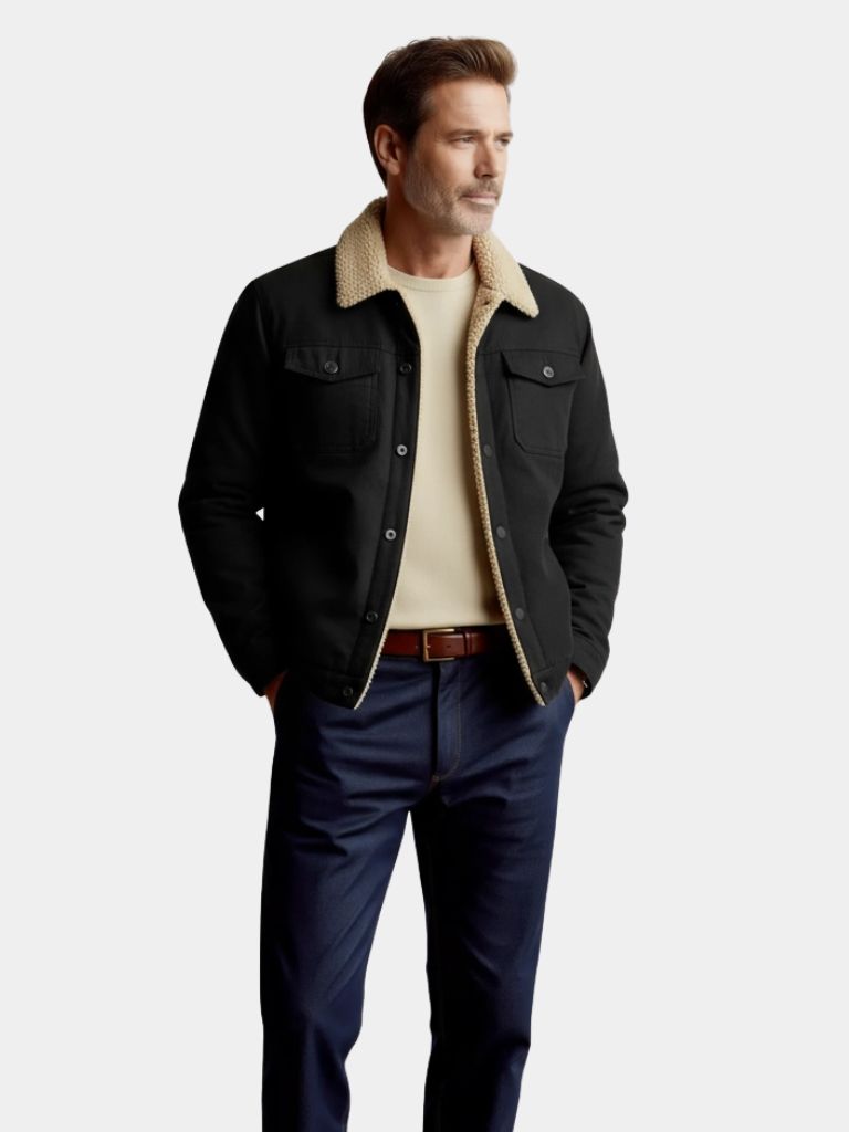 Giacca Bomber in Fleece Vintage - Viretti