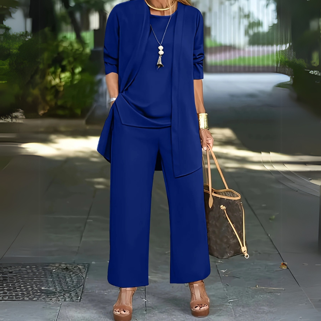 Macaria | Coordinato tre pezzi fatto a mano