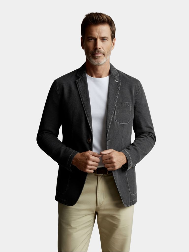 Giacca Blazer Denim Covenant – Viretti