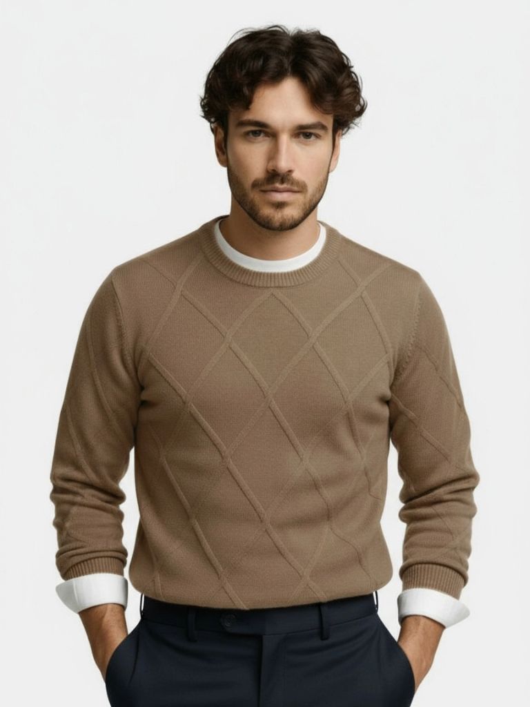 Maglione Premium in Cashmere François Blanchet - Viretti