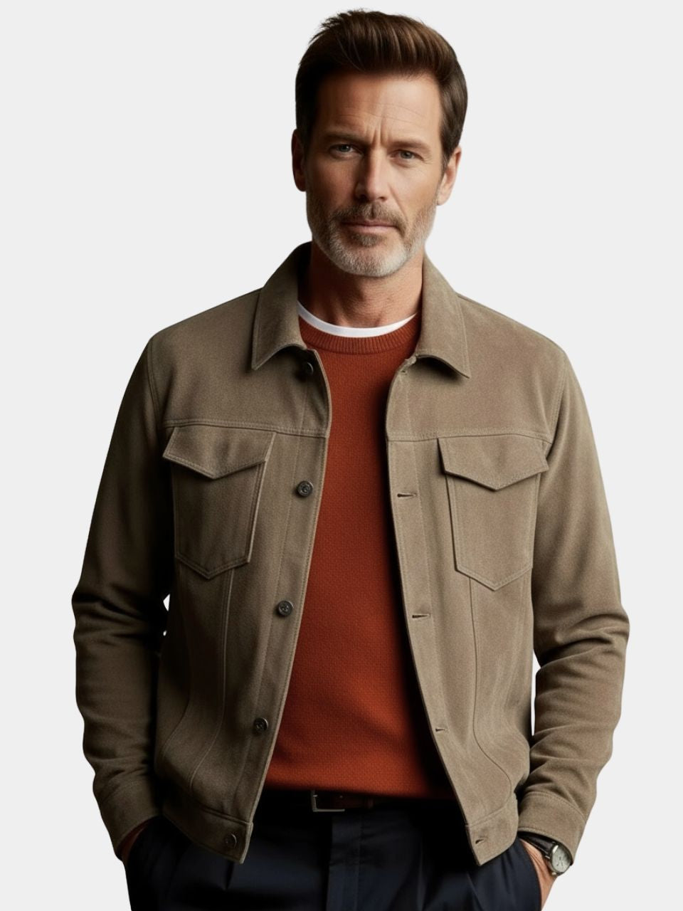 Giacca Aviatore in Pelle Laurent - Viretti