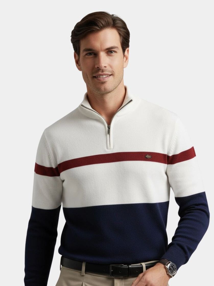 Maglione a Mezzo Zip - Viretti