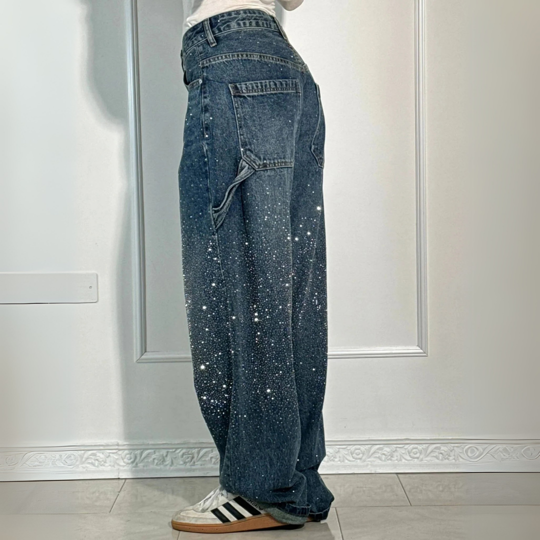 Paola | Pantaloni scintillanti