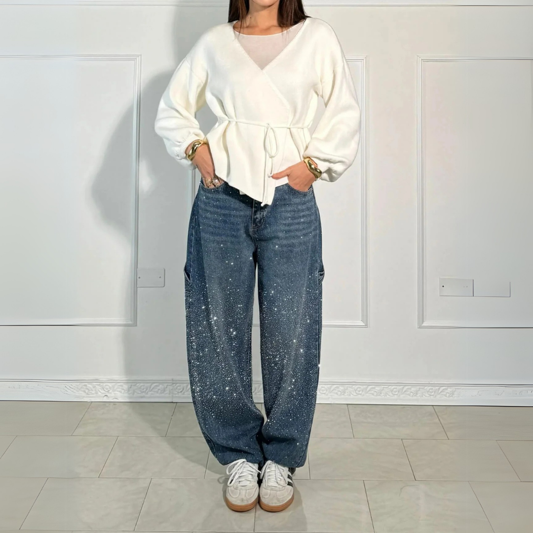 Paola | Pantaloni scintillanti