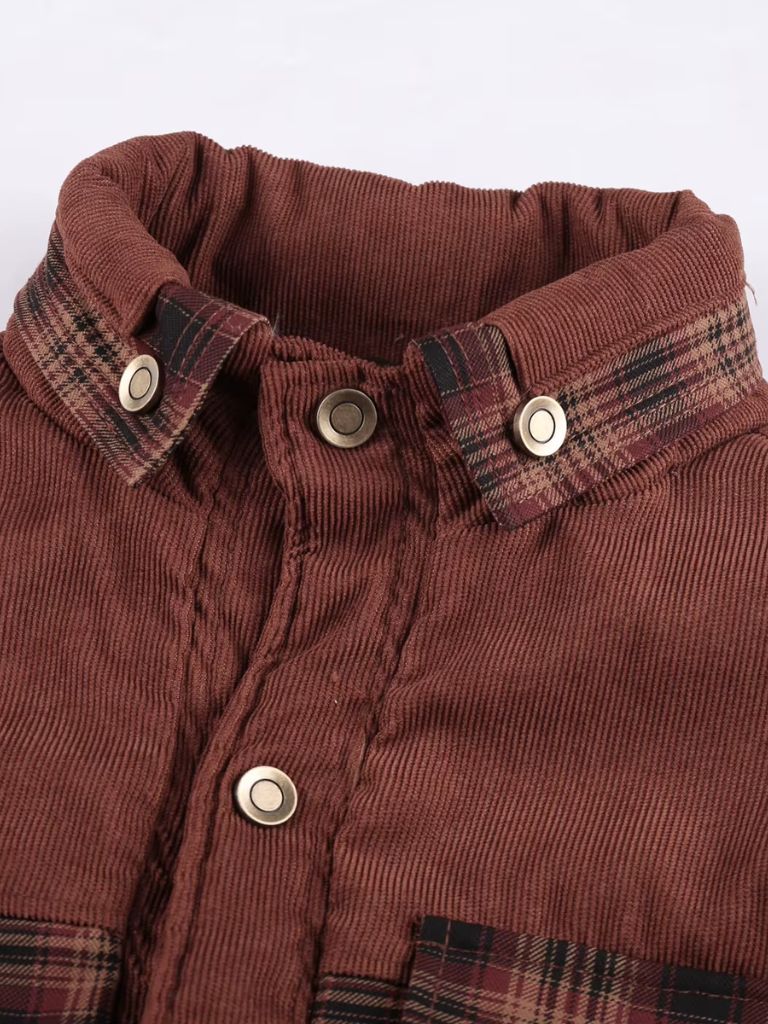 Giacca Flanella Rustica Redwood - Viretti