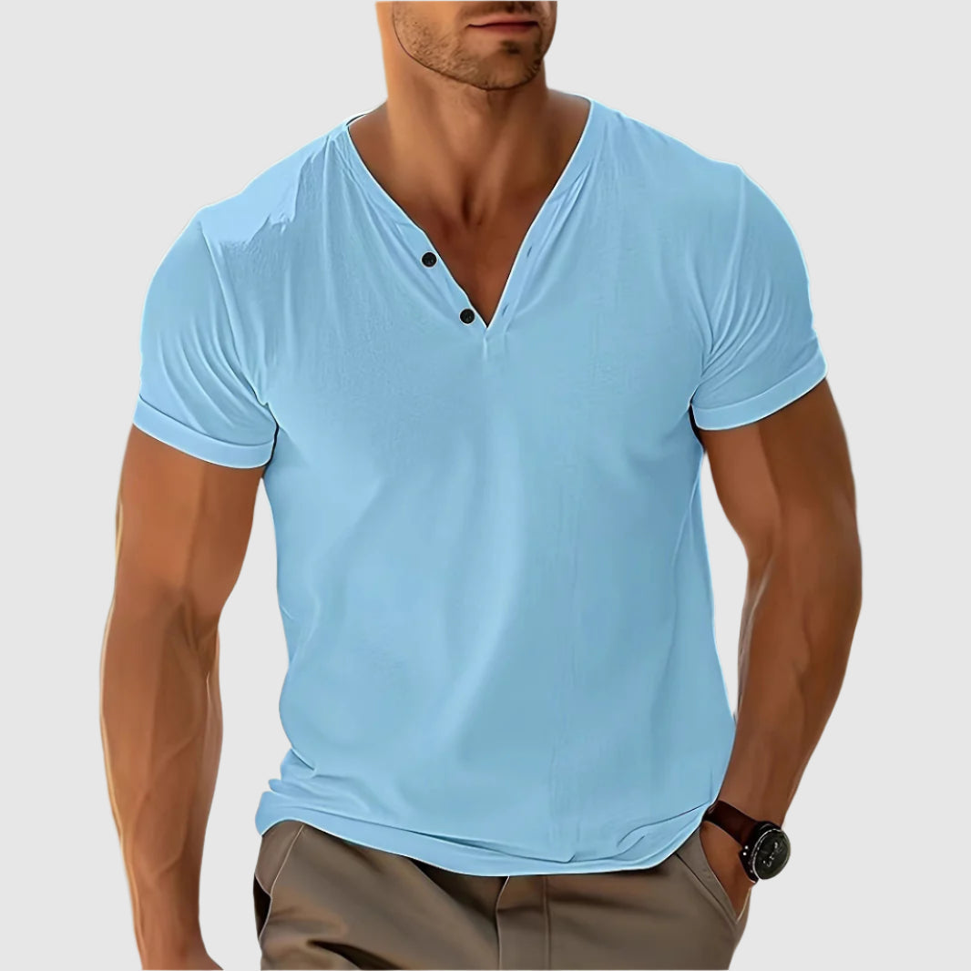 Camicia Henley Breeze Alessandro Veneti