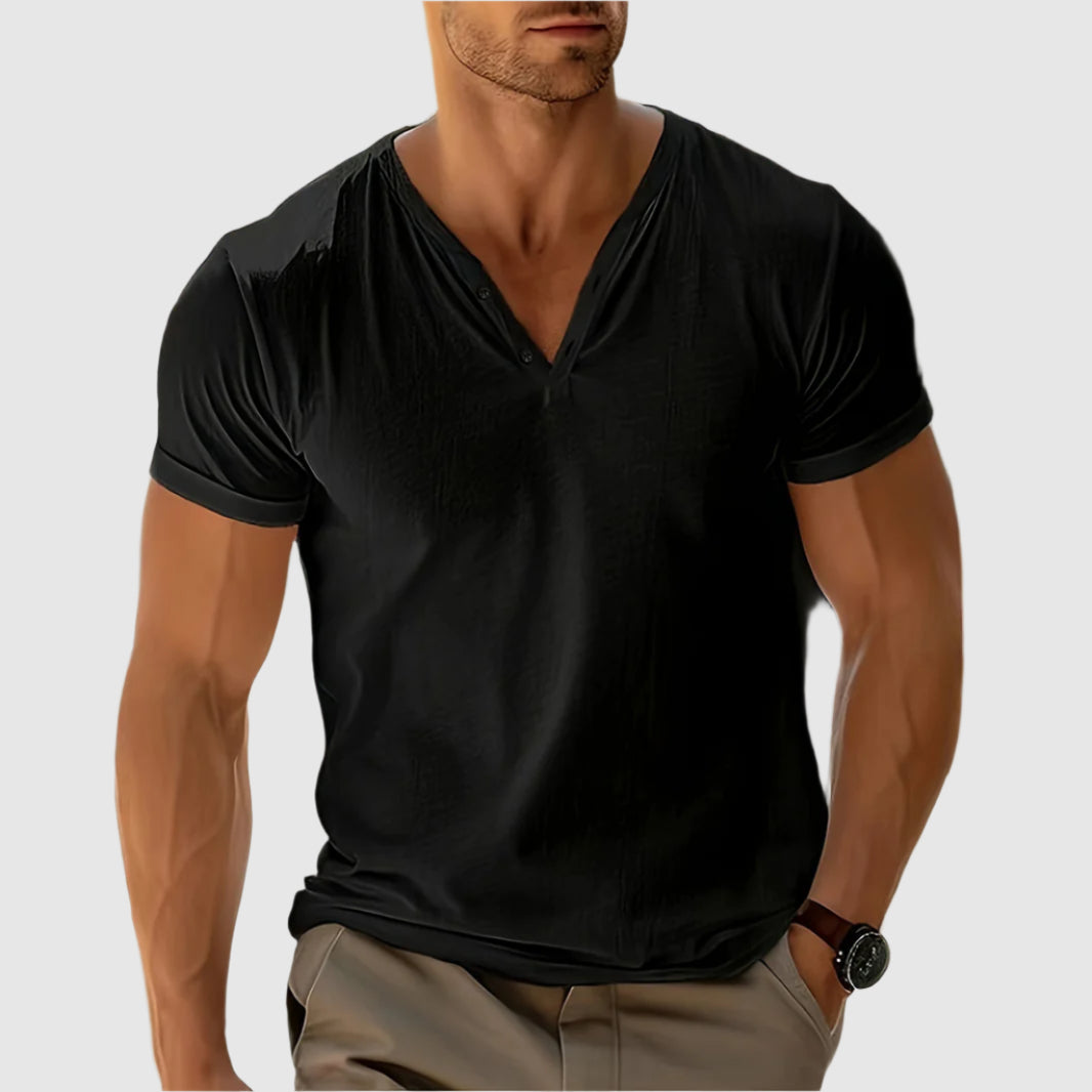 Camicia Henley Breeze Alessandro Veneti