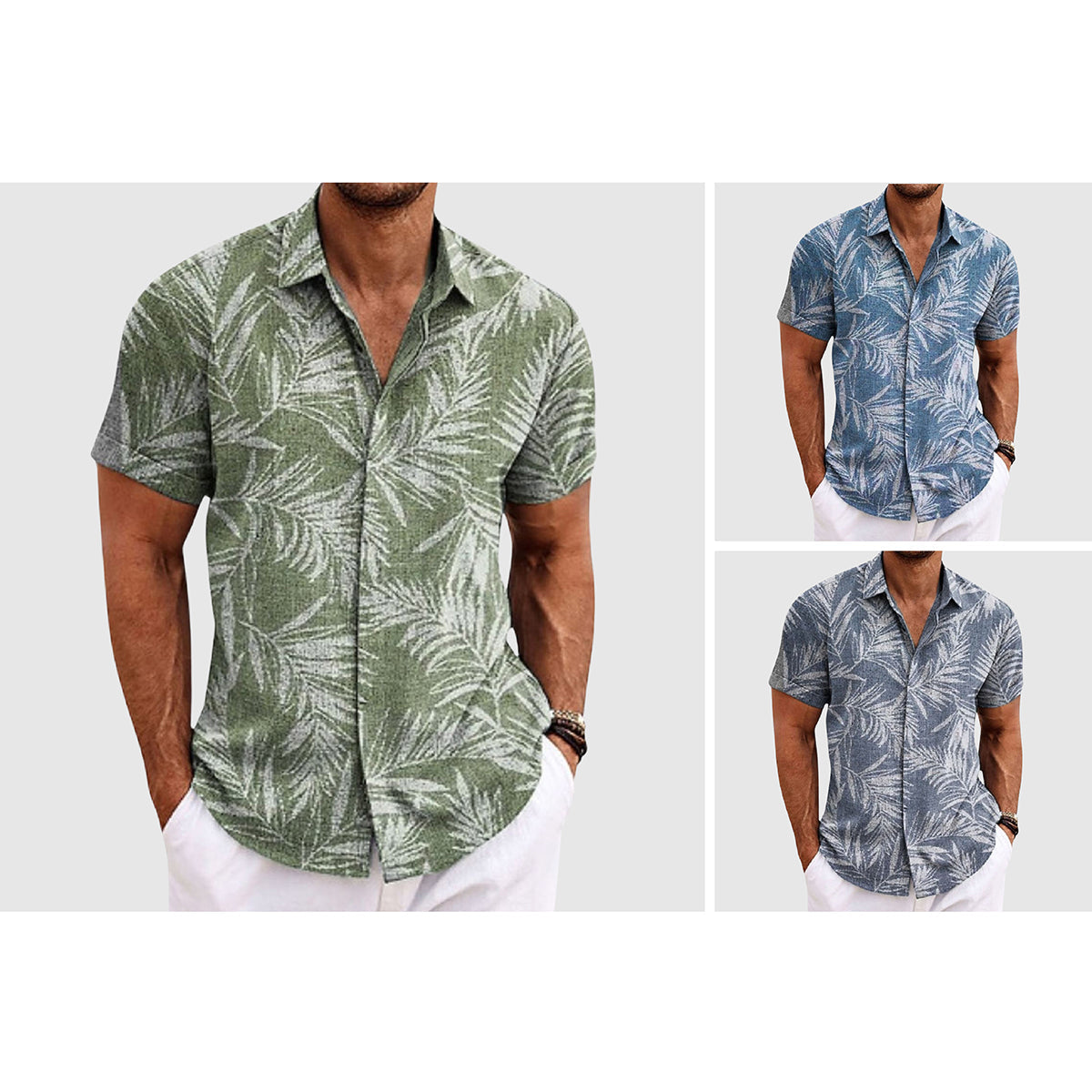 Camicia Palm Whisper Alessandro Veneti