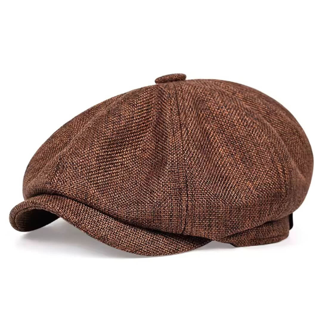 Cappello Newsboy in Cotone Texturizzato | PHOENIX