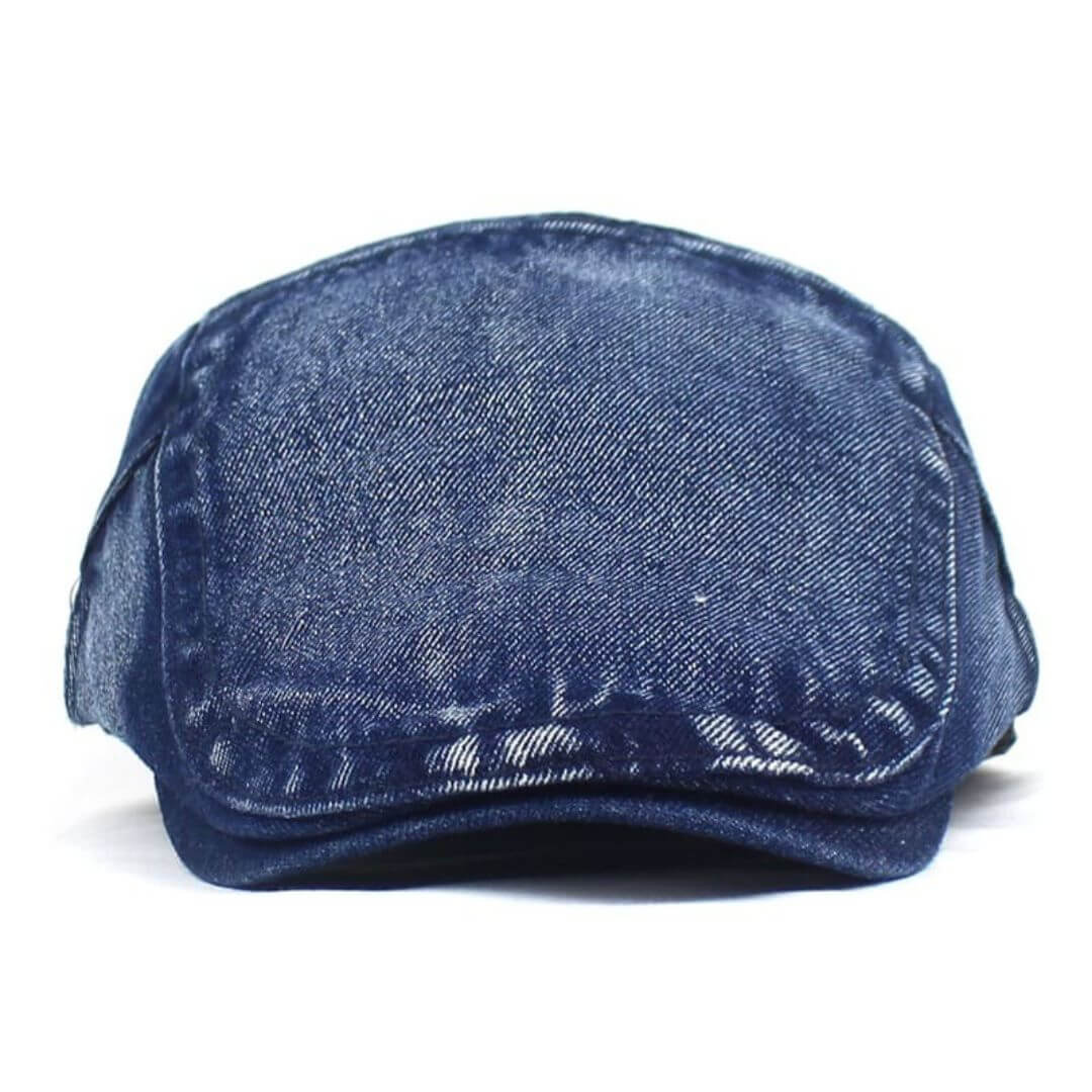 Cappello Piatto in Denim Lavato | LOGAN